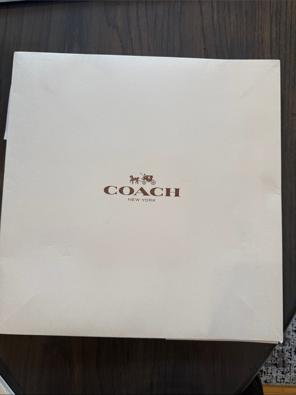Coach boxes and bags